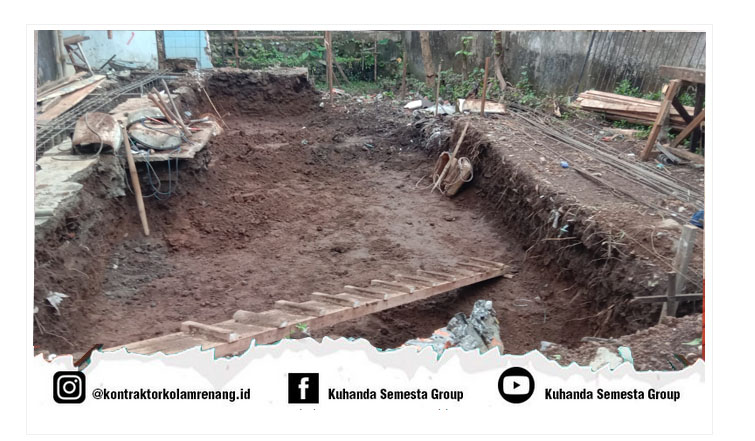 Pembuatan Kolam Renang di Kebandungan Bogor