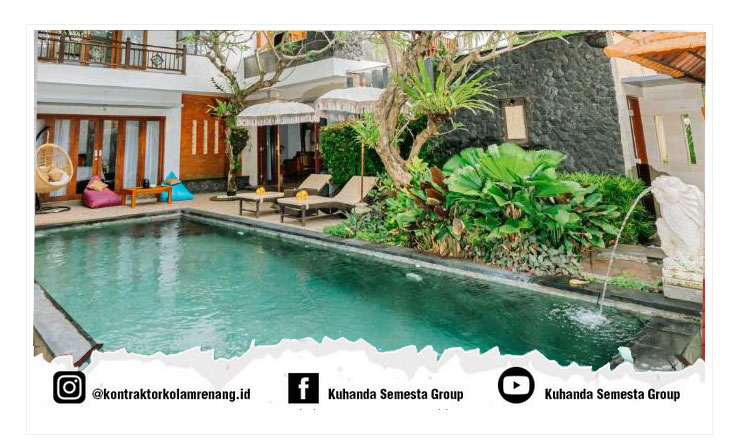 Kolam Renang Konsep Bali Retreat