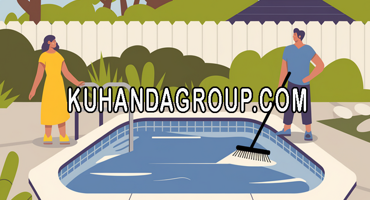 kolam renang belakang rumah oke