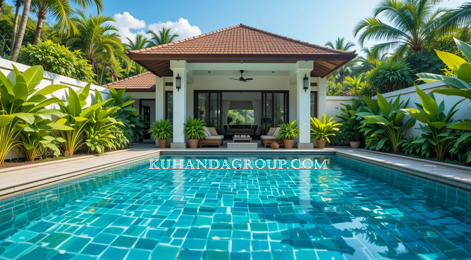 kolam renang kebanggaan keluarga