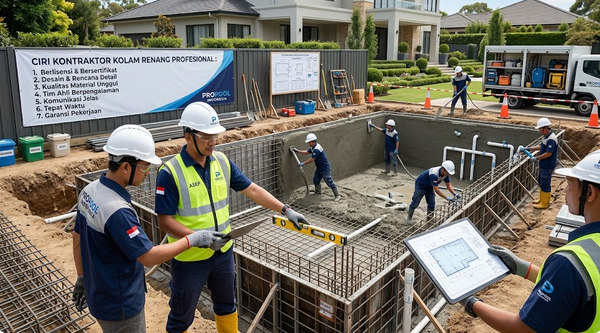 Ciri Kontraktor Kolam Renang itu Profesional