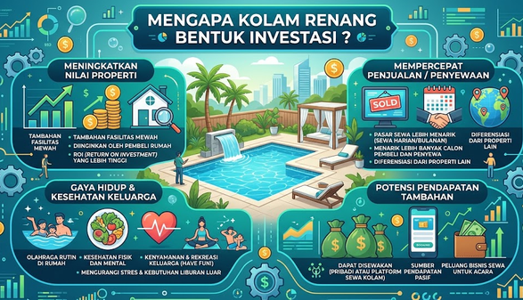 Mengapa Kolam Renang Bentuk Investasi ?